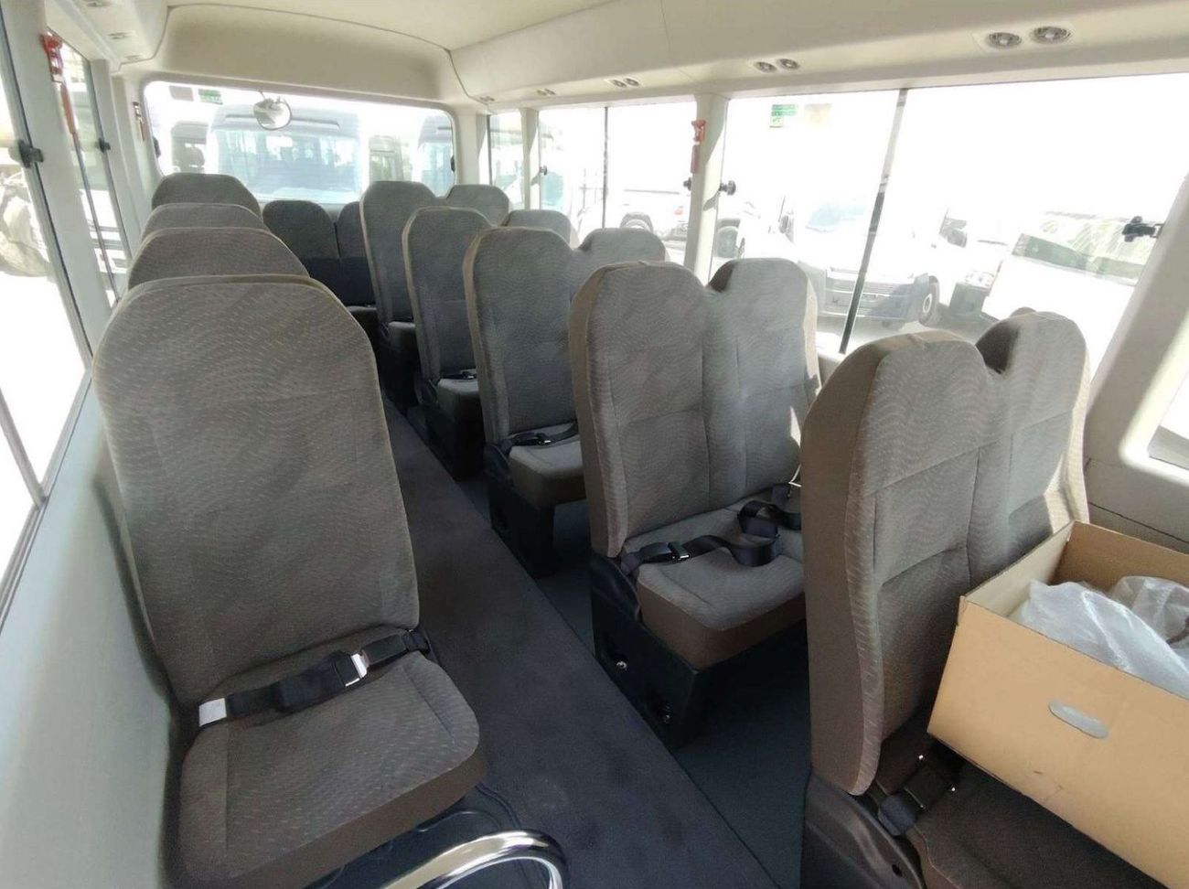 Toyota Coaster 2025 Toyota Coaster High-Roof 23-Seater (2-Point Seatbelts) 4.0L 4-Cyl Turbo Diesel M/T RWD (Auto Cl