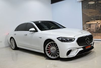مرسيدس بنز S 63 AMG إي بيرفورمانس مرسيدس بنز S63 AMG E Performance موديل 2024، ضمان الوكالة حتى مارس 2029، باقة خدمة الوكالة لمدة 4 سن