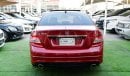 Mercedes Benz C300 C300 2009 model red color imported number one panorama leather and cruise control