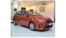 Toyota Yaris EXCELLENT DEAL for our Toyota Yaris SE 1.5L 2015 Model!! in Orange Color! GCC Specs