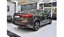 Kia Cerato EXCELLENT DEAL for our KIA Cerato ( 2015 Model ) in Brown Color GCC Specs