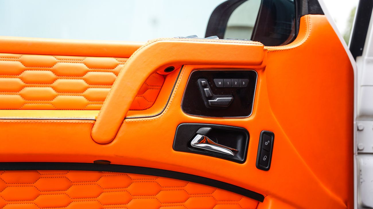 مرسيدس بنز G 500 Mercedes G Class (G500) modified to latest G63 exterior.