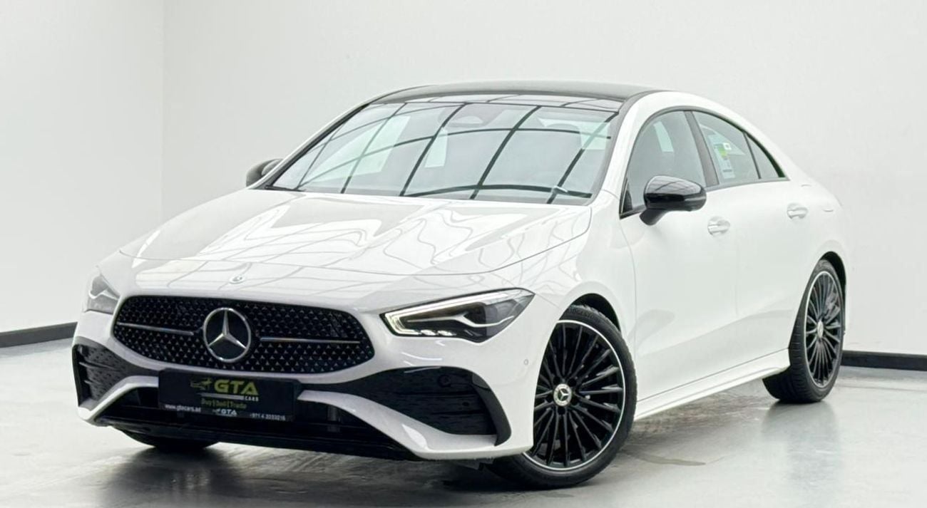 Mercedes Benz CLA 200 AMG Coupe 2025 Mercedes-Benz CLA200 AMG,  Mercedes Warranty, Excellent Condition, GCC