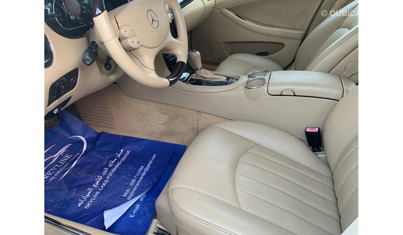 مرسيدس بنز CLS 550 وارد اليابان بطاقة جمركية