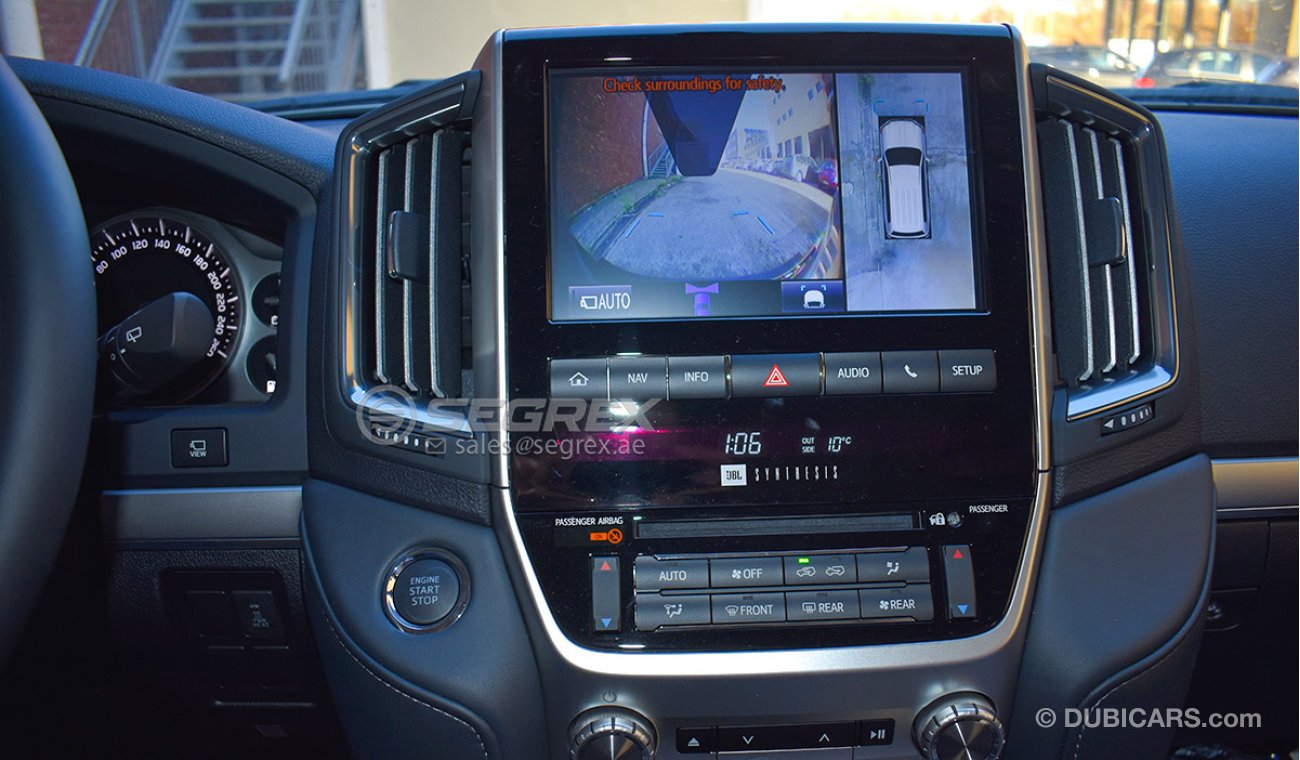 Toyota Land Cruiser 4.5L VX con Asientos de Cuero, Visión 360°, Pantallas Traseras, Sonido JBL Premium TDSL T/A 2020