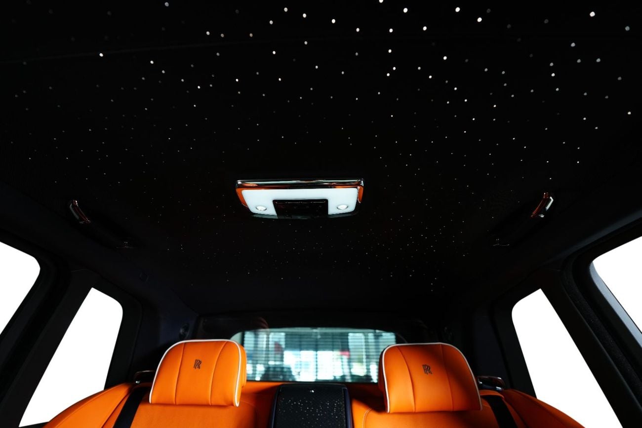 Rolls Royce Cullinan BLACK BADGE Series II Black Badge-GCC-AGMC Warranty & Service Contract-VIP Seats-Mandarin Interior