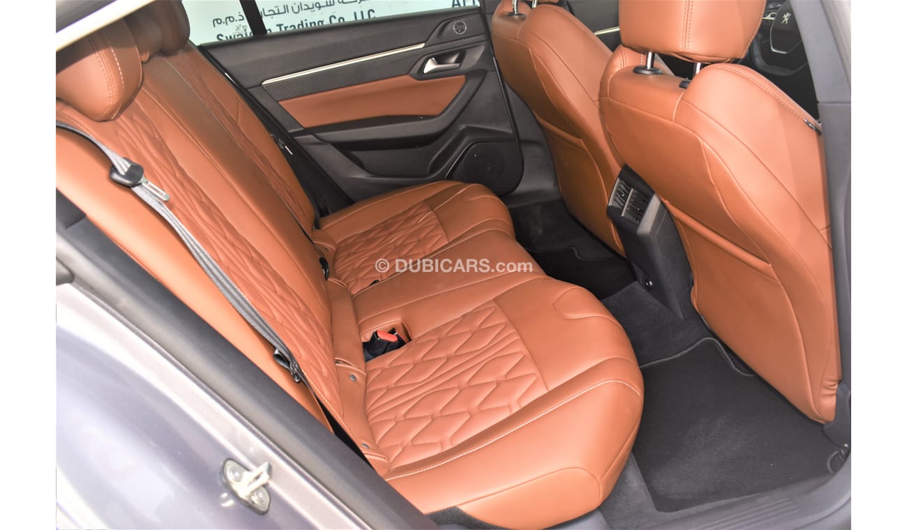 Peugeot 508 1.6L R8 ACTIVE 2020 GCC  AGENCY WARRANTY UP TO 2025 OR 100000KM