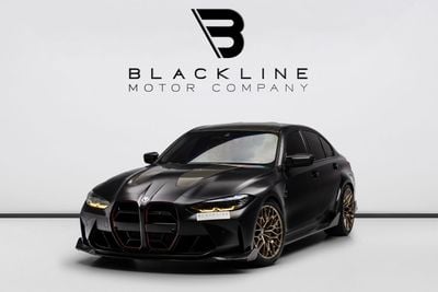 بي أم دبليو M3 CS XDRIVE BUY NOW, PAY 2027 | THE BLACKLINE STANDARD | July 2028 Warranty + Service, GCC
