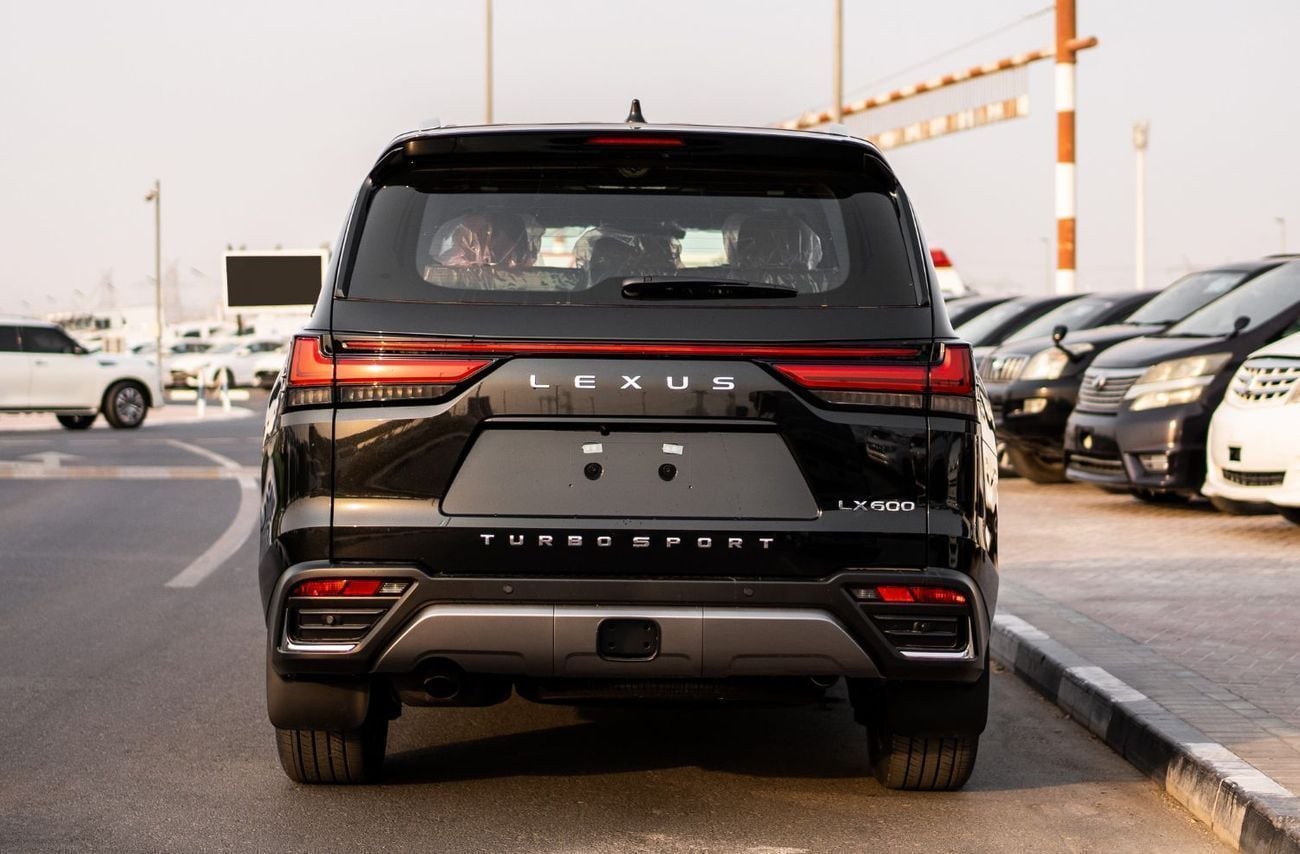 لكزس LX 600 SIGNATURE 2026 Lexus LX600 Turbo sport 3.5L Twin-Turbo AT Petrol (Black-red)