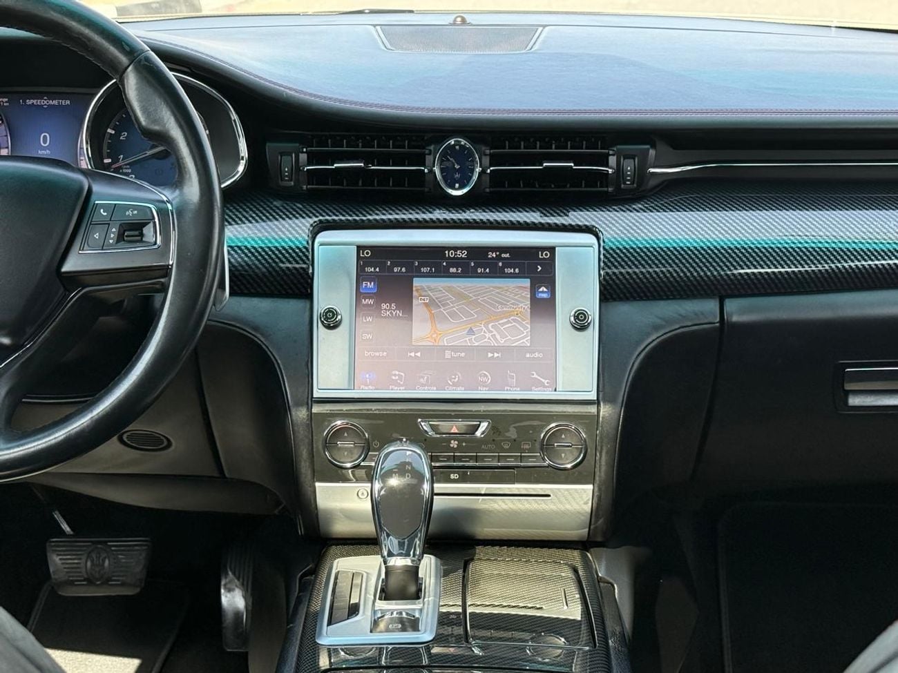 Maserati Quattroporte S 3.0L (350 HP) RAMADAN OFFER MASERATI QUATTROPORTE S 2015 GCC CARBON F  FULL OPTIONS IN LOW MILEAGE