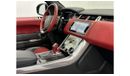 لاند روفر رينج روفر سبورت 2022 Range Rover Sport SVR Carbon, June 2025 Warranty, Service Contract, Full Options, Low Kms, Euro