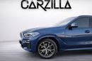 BMW X6 40i M SPORT 3.0L l AED 4,015 P.M l 0% Downpayment l Agency Warranty & Se