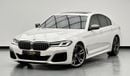 بي أم دبليو M550i 2023 BMW 550i xDrive, 4.4L Bi-Turbo V8 AWD, 530bhp 750Nm Torque, 8-Speed Auto-Gearbox.