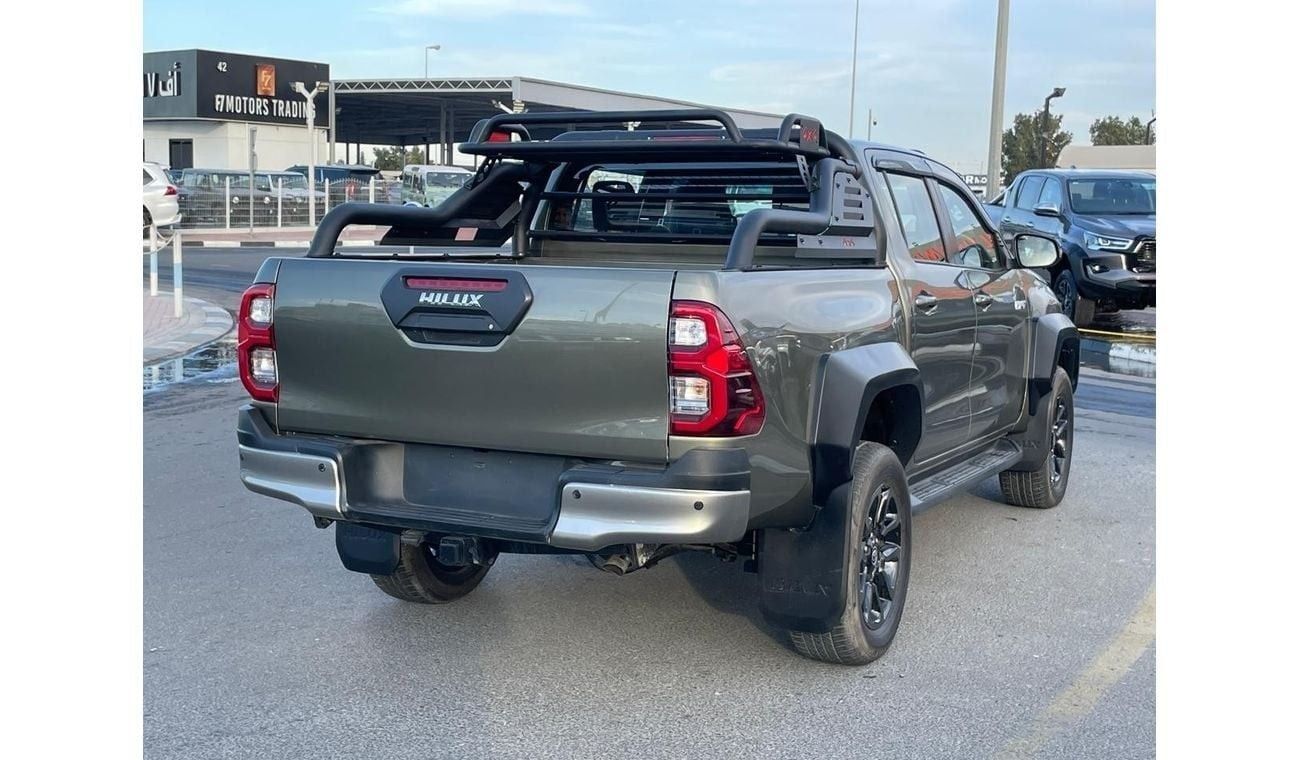 تويوتا هيلوكس diesel 2.8 liter automatic right hand drive with 4 side cameras leather power seats push button star