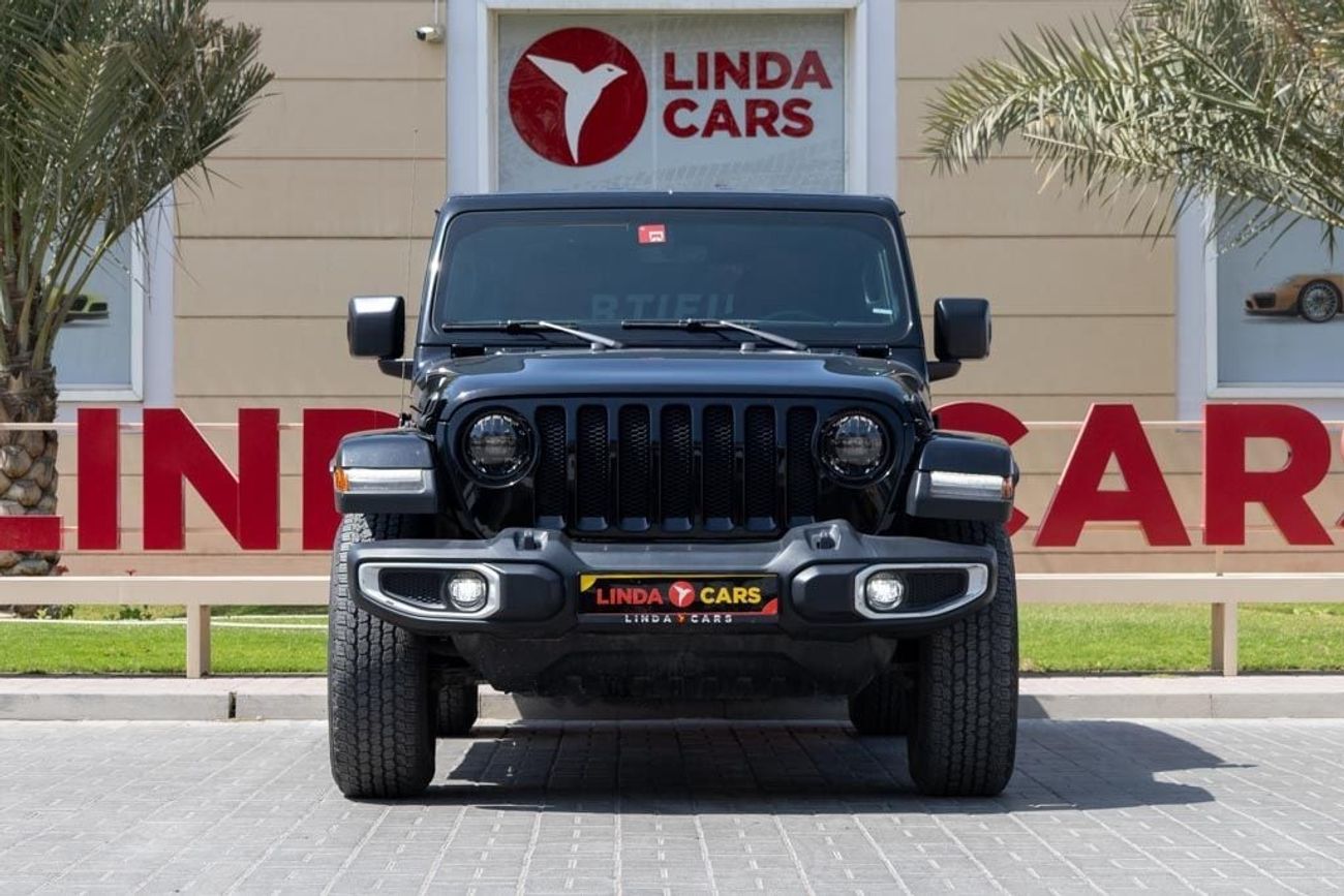 Jeep Wrangler Unlimited Sahara 3.6L Jeep Wrangler Unlimited Sahara 2023 GCC under Agency Warranty with Flexible Do