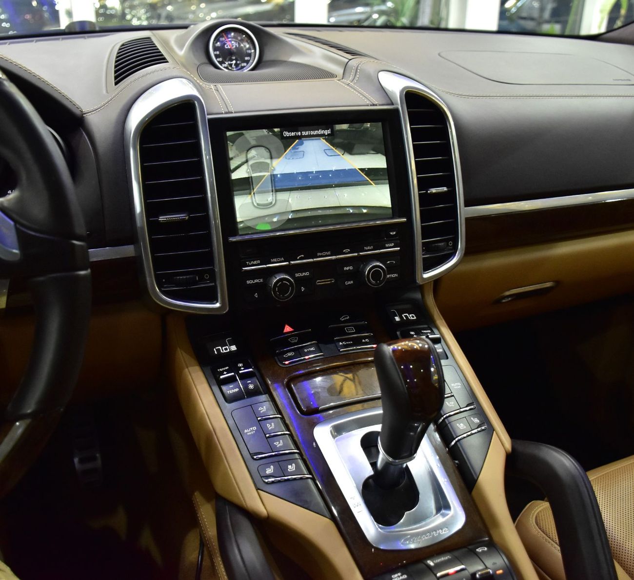 Porsche Cayenne EXCELLENT DEAL for our Porsche Cayenne GTS ( 2014 Model ) in Grey Color GCC Specs