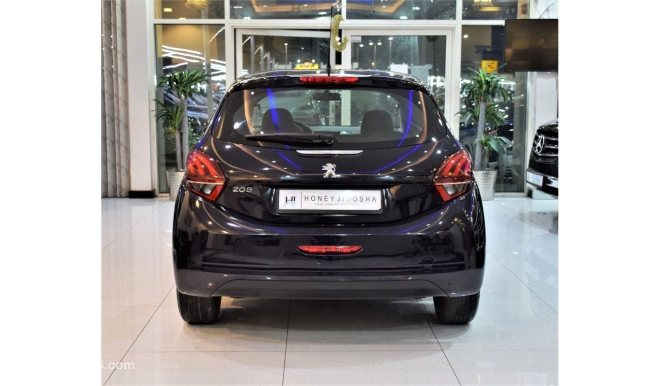 Peugeot 208 EXCELLENT DEAL for our Peugeot 208 ( 2016 Model ) in Dark Blue Color GCC Specs