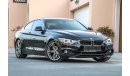 BMW 428i i Sport 2015 GCC under 1 year Warranty with Zero downpayment.