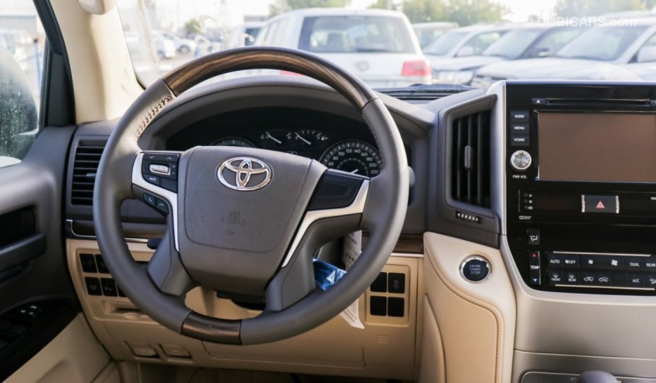 Toyota Land Cruiser تويوتا لاندكروزر ديزل توربو مقاعد جلد GXR 4.5L Turbo Diesel V8 A/T