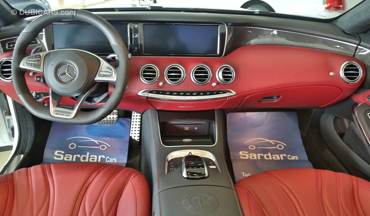 مرسيدس بنز S 63 AMG كوبيه Convertible