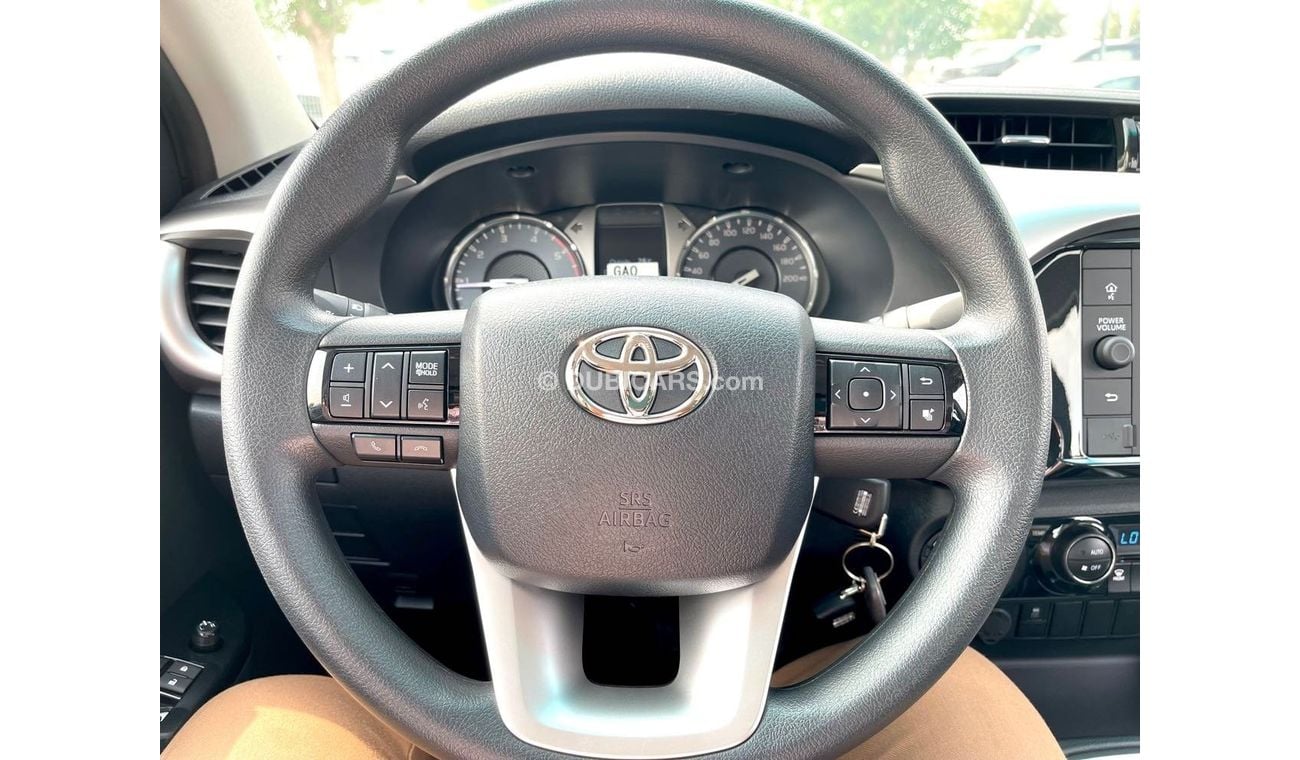 Toyota Hilux 2022 Model, 2.4L Diesel, 4x4 Double Cabin, M/T, Chrome Bumper