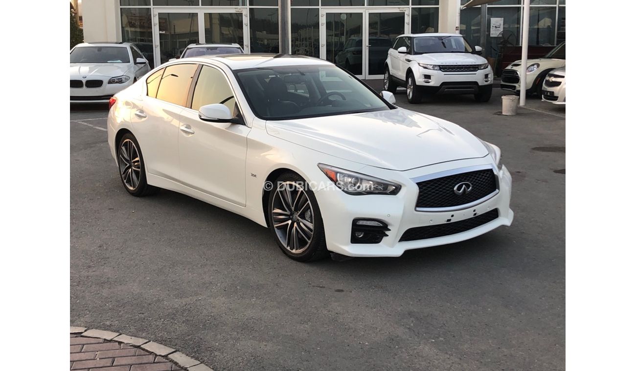 Infiniti Q50 Infinity Q50 model 2017 GCC car prefect condition full option low mileage