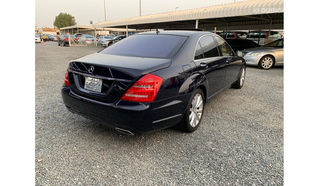 مرسيدس بنز S 550 وارد اليابان بطاقة جمركية 2011