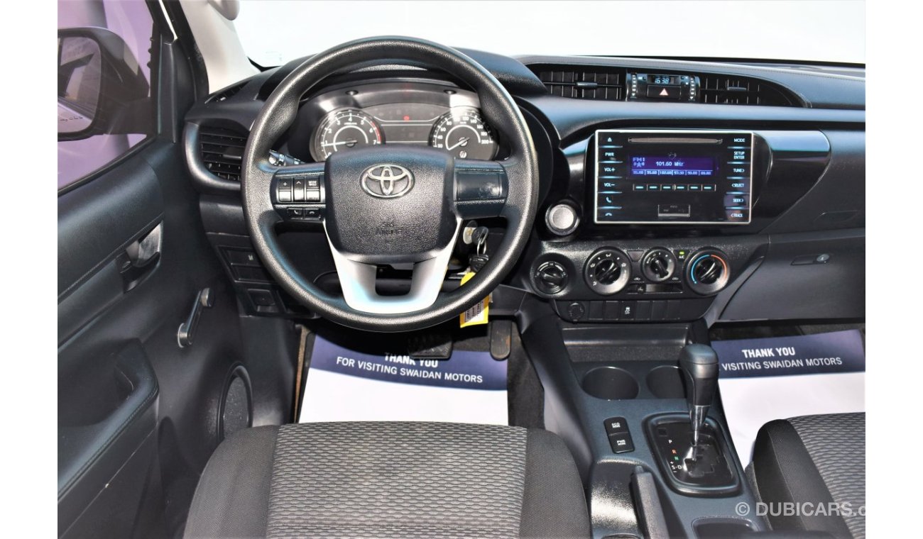 Toyota Hilux 2.7L GL 4WD GCC DEALER WARRANTY