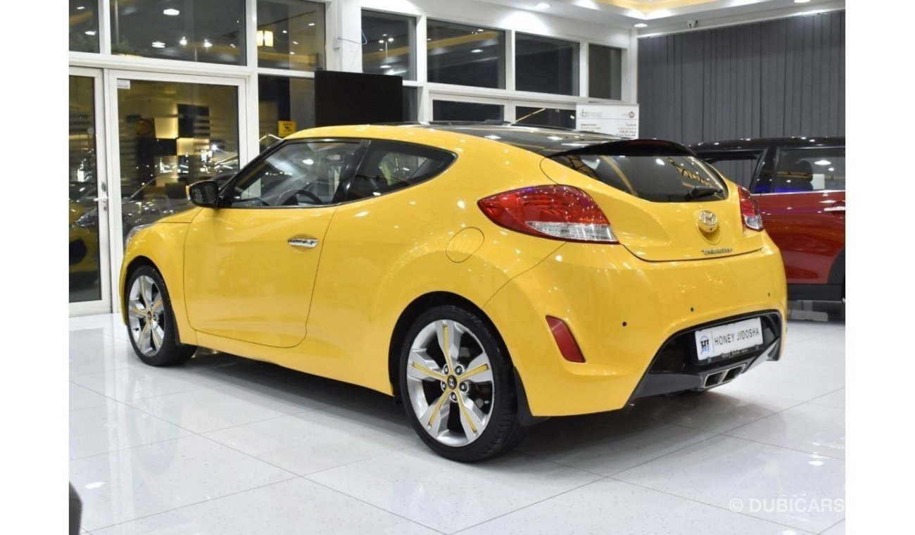 هيونداي فيلوستر EXCELLENT DEAL for our Hyundai Veloster ( 2015 Model ) in Yellow Color GCC Specs