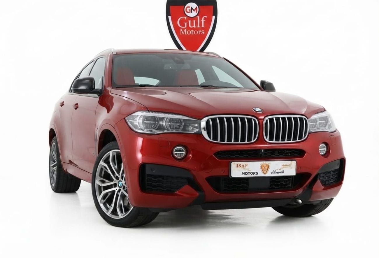 BMW X6 50i M SPORT LUXURY V8 4.4L-8CYL ORIGINAL PAINT - FULLY AGENCY MAINTAINED. AGMC-DUBAI