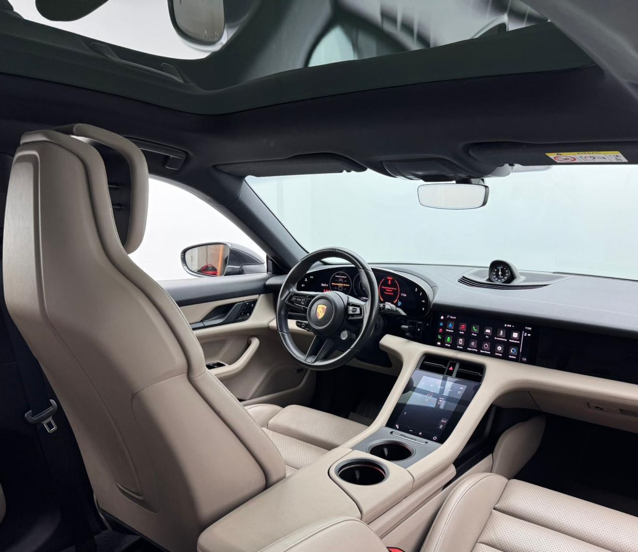 Porsche Taycan 4S Cross Turismo 2021 Porsche Taycan 4S, 2026 Porsche Warranty, Porsche Service History, GCC