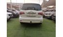 Infiniti QX56 Model 2011 imported, white color, leather opening, alloy wheels, sensors, speed stabilizer, in excel