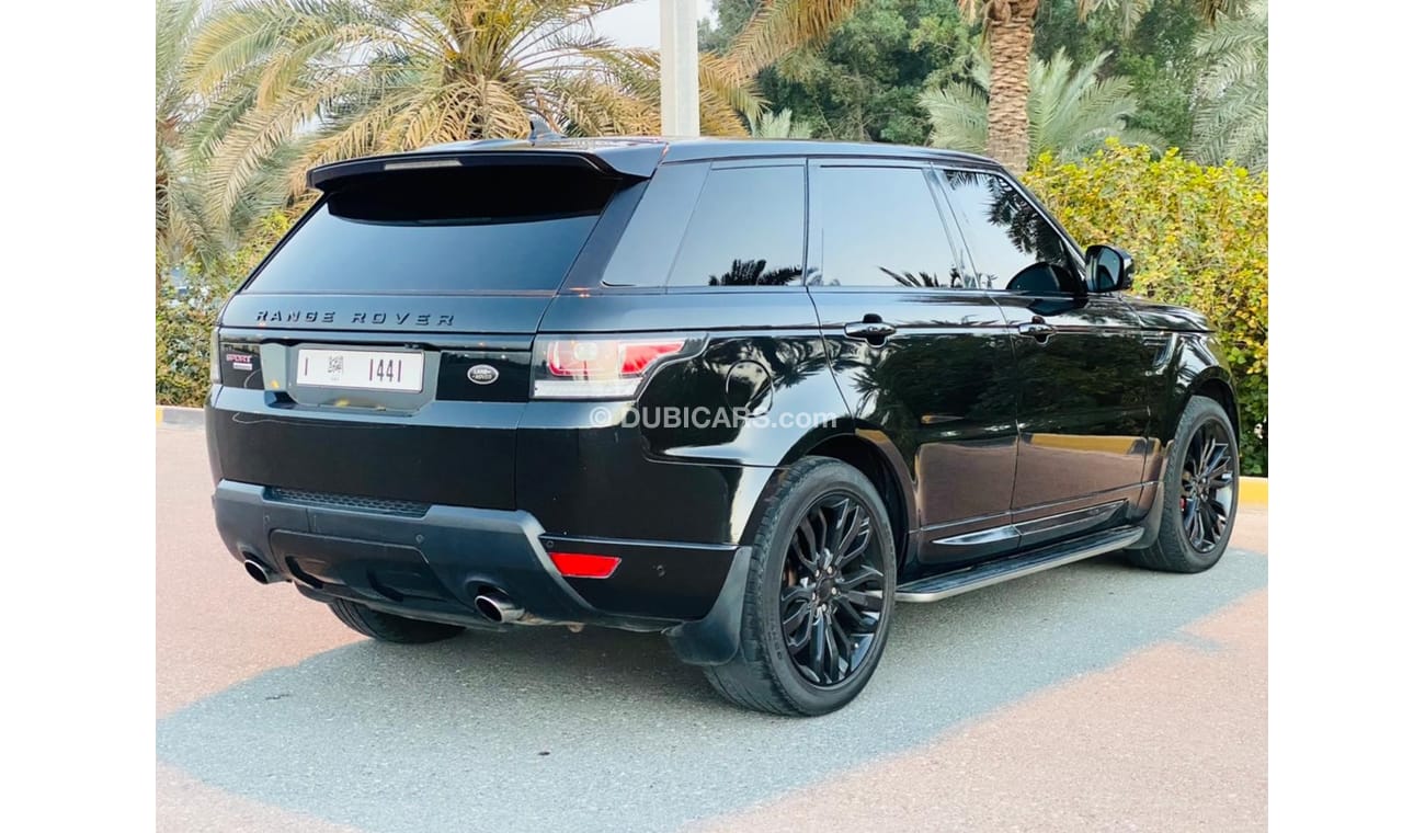 لاند روفر رينج روفر سبورت رنج روفر سبورت سوبر تشارج 8 سليندر 2016 وارد امريكا كلين تايتل بحاله ممتازه