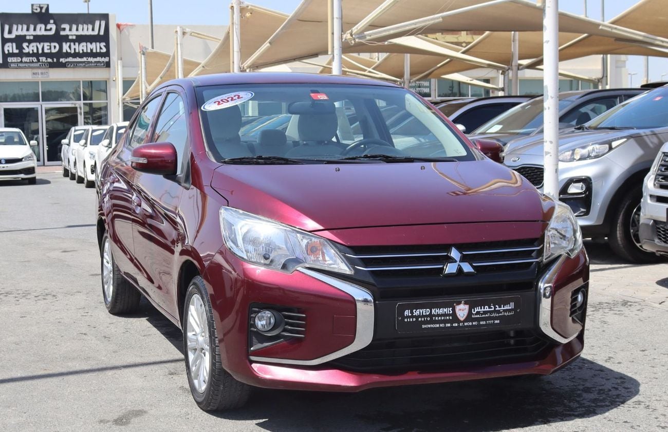 ميتسوبيشي اتراج ميتسوبيشى أتراج -2022 - خليجى- بدون حوادث - بمحرك 1.2L- ممشى قليل - بحاله ممتازه