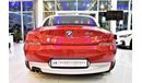 BMW Z4 AMAZING COLOR !!!  SDRIVE 23i 2012 Model Gcc specs