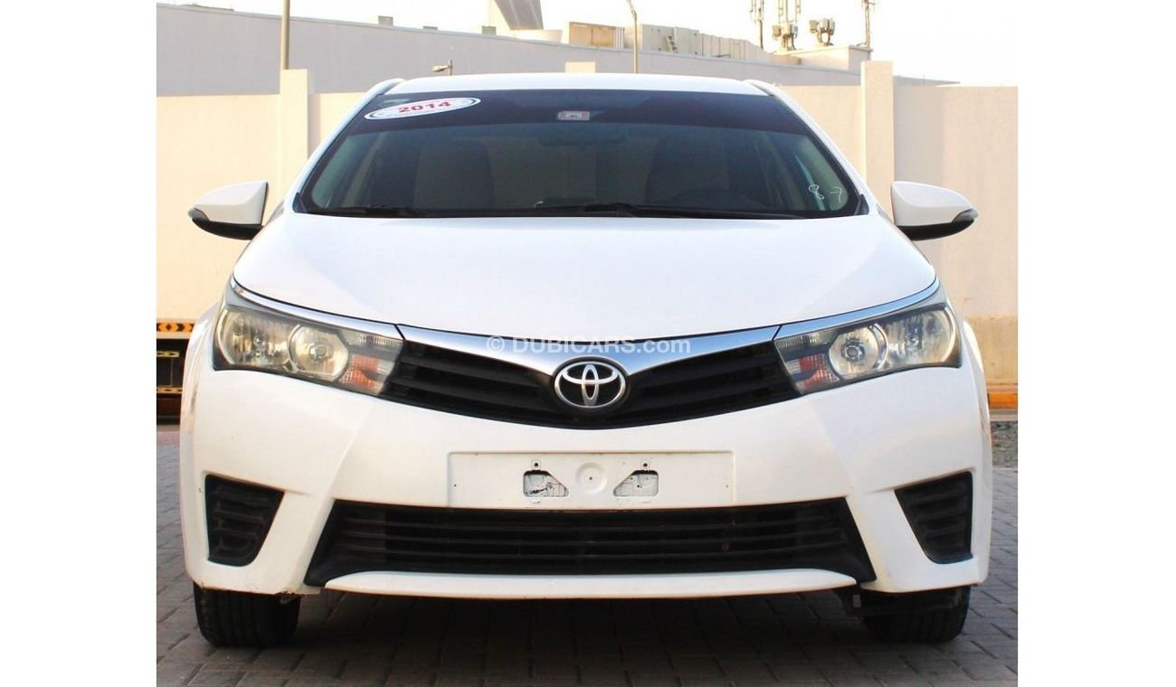 Toyota Corolla SE Toyota Corolla GCC 2014 in excellent condition