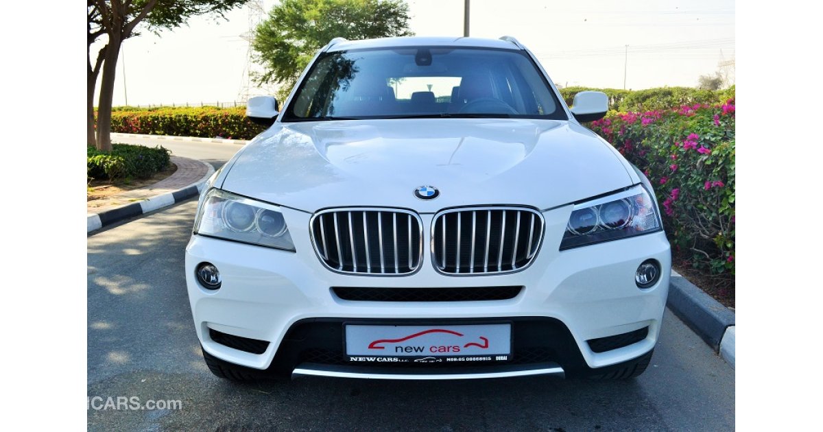 BMW X3  ZERO DOWN PAYMENT  980 AED\/MONTHLY  1 YEAR WARRANTY for sale: AED 58,000. White, 2011