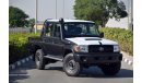 تويوتا لاند كروزر بيك آب 79 DOUBLE CAB V8 4.5L TURBO DIESEL 4WD M T