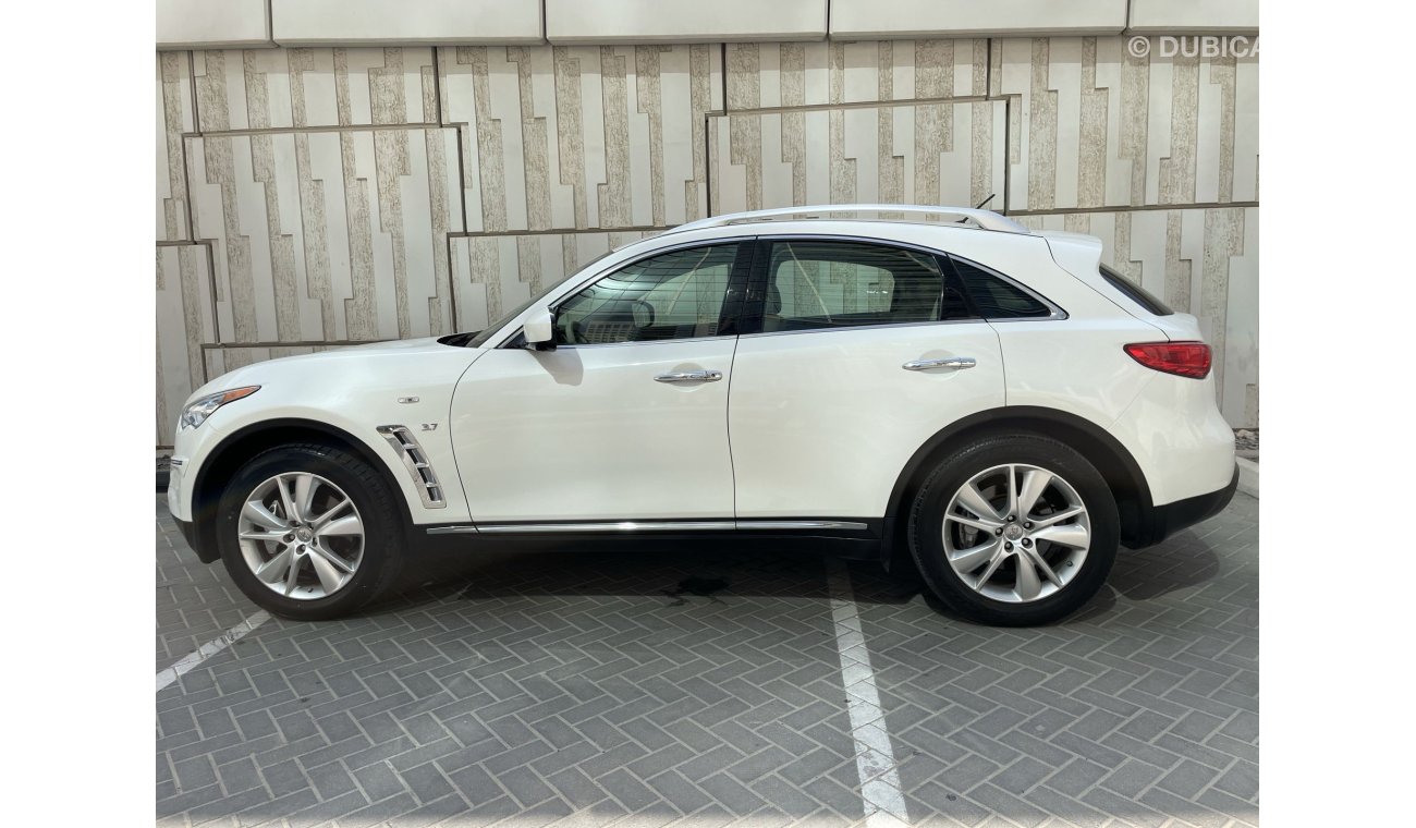 إنفينيتي QX70 LUXURY 3.7L | GCC | EXCELLENT CONDITION | FREE 2 YEAR WARRANTY | FREE REGISTRATION | 1 YEAR FREE INS