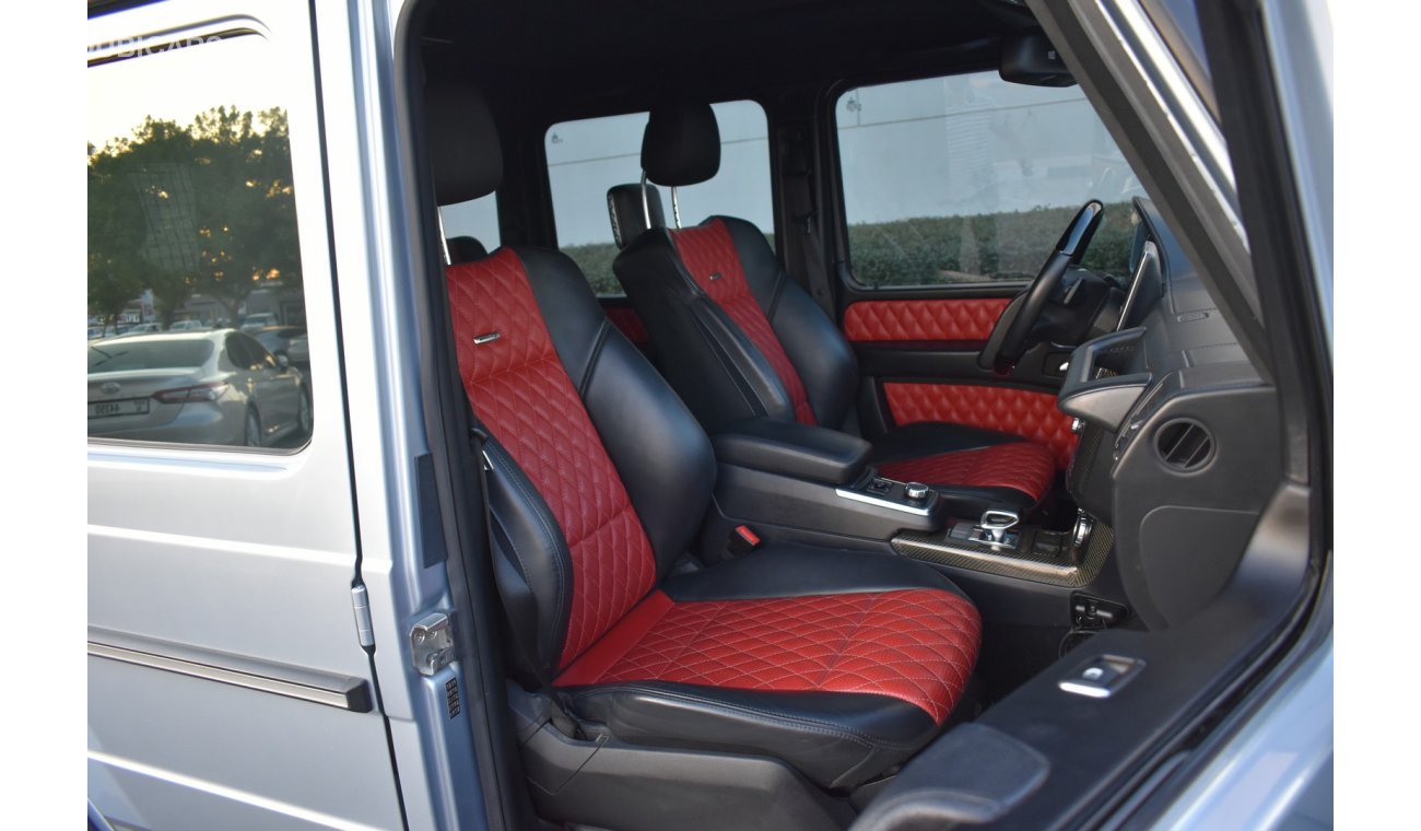 Mercedes-Benz G 63 AMG V8 -BLUE_RED - 2015