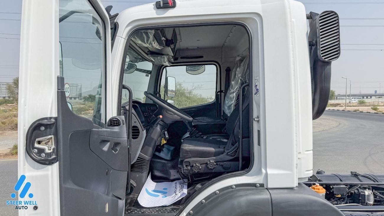 Mitsubishi Fuso FJ 12 Ton 6.4L RWD Diesel Bare Chassis Truck | White