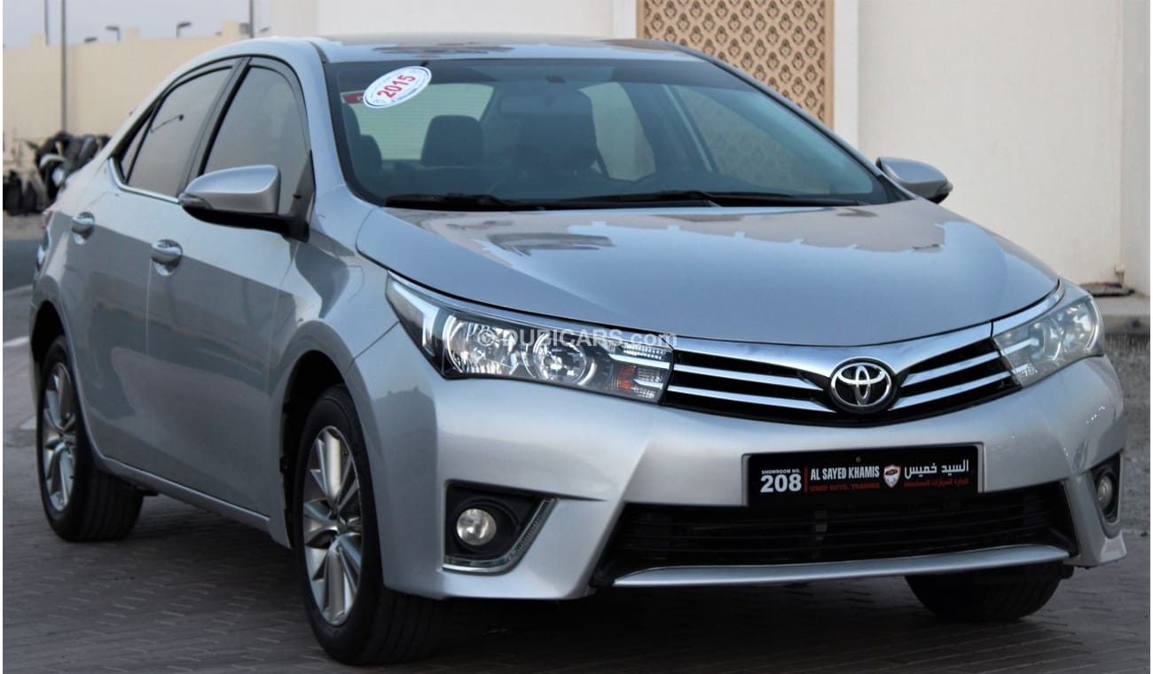 Toyota Corolla Toyota Corolla 2015 GCC in excellent condition No. 2 SE+ without accidents, very clean from inside a