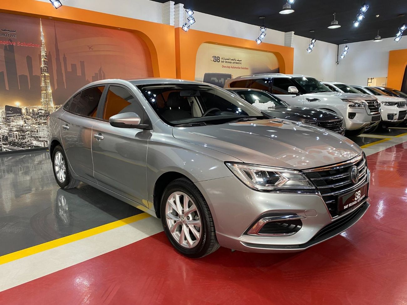 MG 5 Std AED 699 EMi @ 0% DP | MG 5 Sedan 2022 | GCC | 1.5L | Low Mileage | Under Warranty