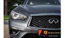 Infiniti Q50 Luxe V6 | 2,056 P.M  | 0% Downpayment | Infinti Warranty!