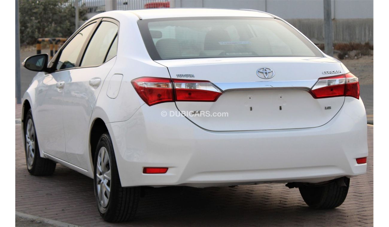 Toyota Corolla Toyota Corolla 2015 1600 GCC in excellent condition without accidents, very clean from inside and ou