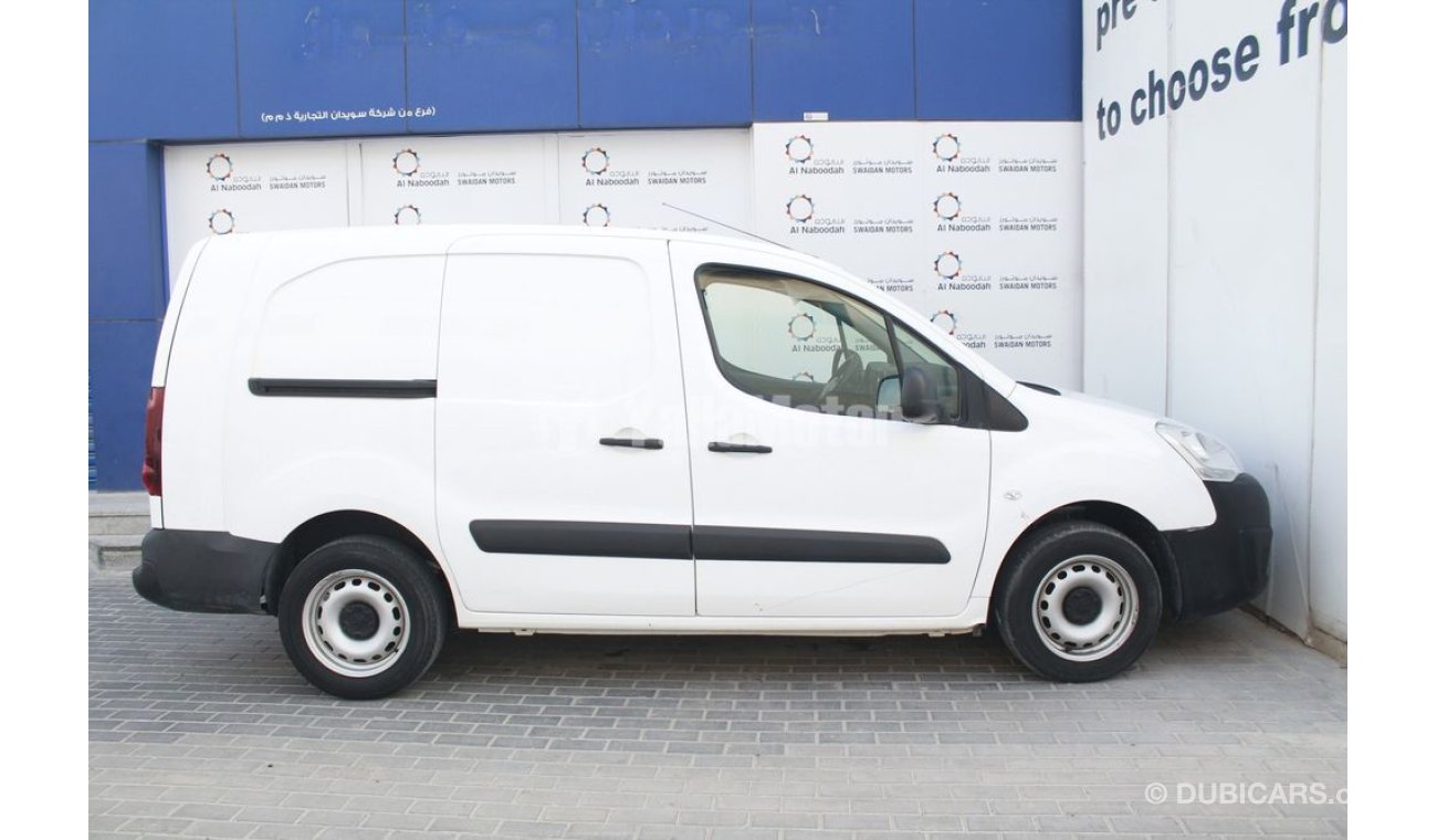 Peugeot Partner Tepee VAN B9 1.6L MANUAL 2016 GCC SPECS