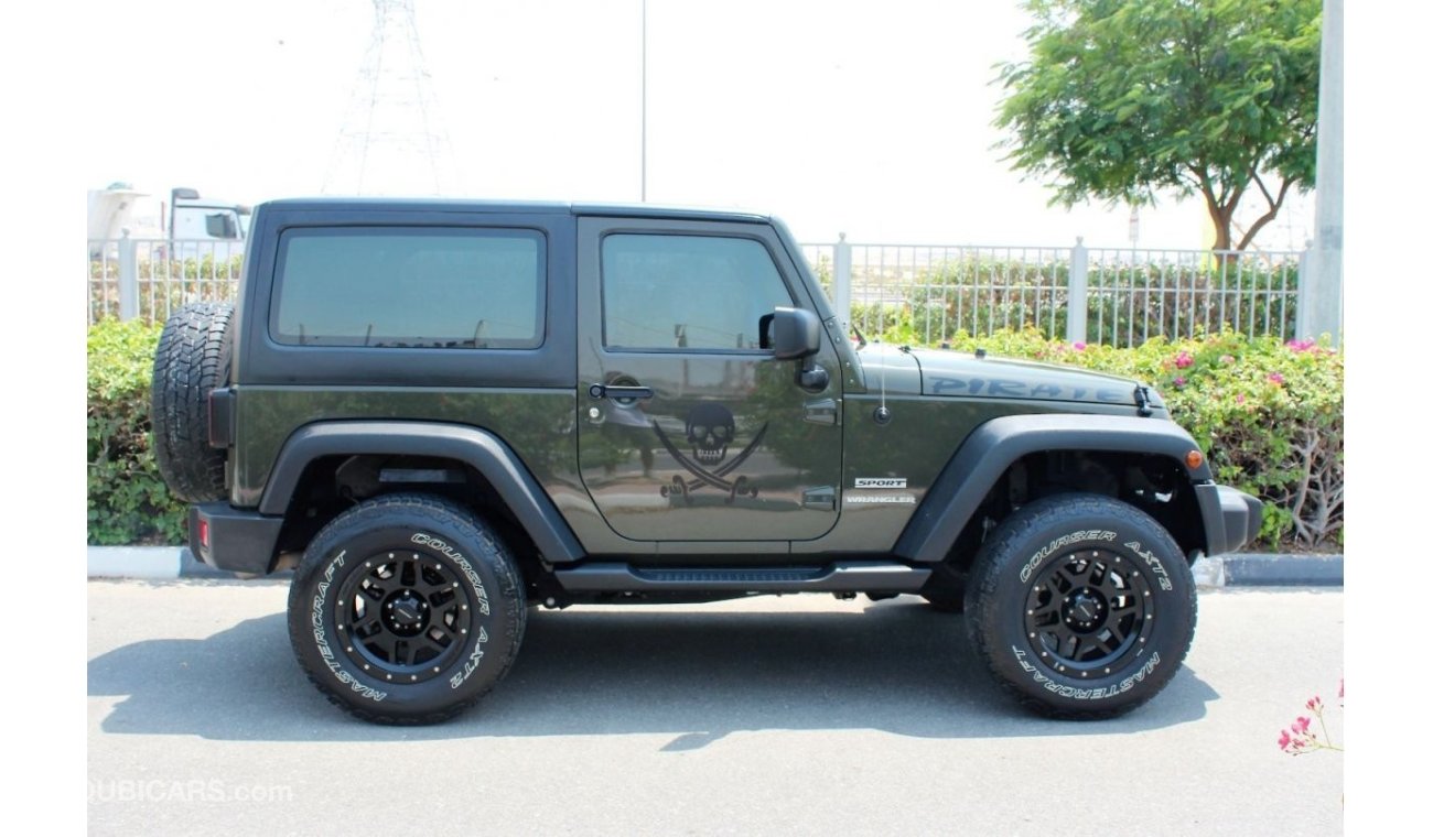 Jeep Wrangler 2015/ JEEP WRANGLER /SPORT/ GCC/ FULL SERVICE HISTORY / 100% ORIGINAL PAINT / 1 YEAR WARRANTY