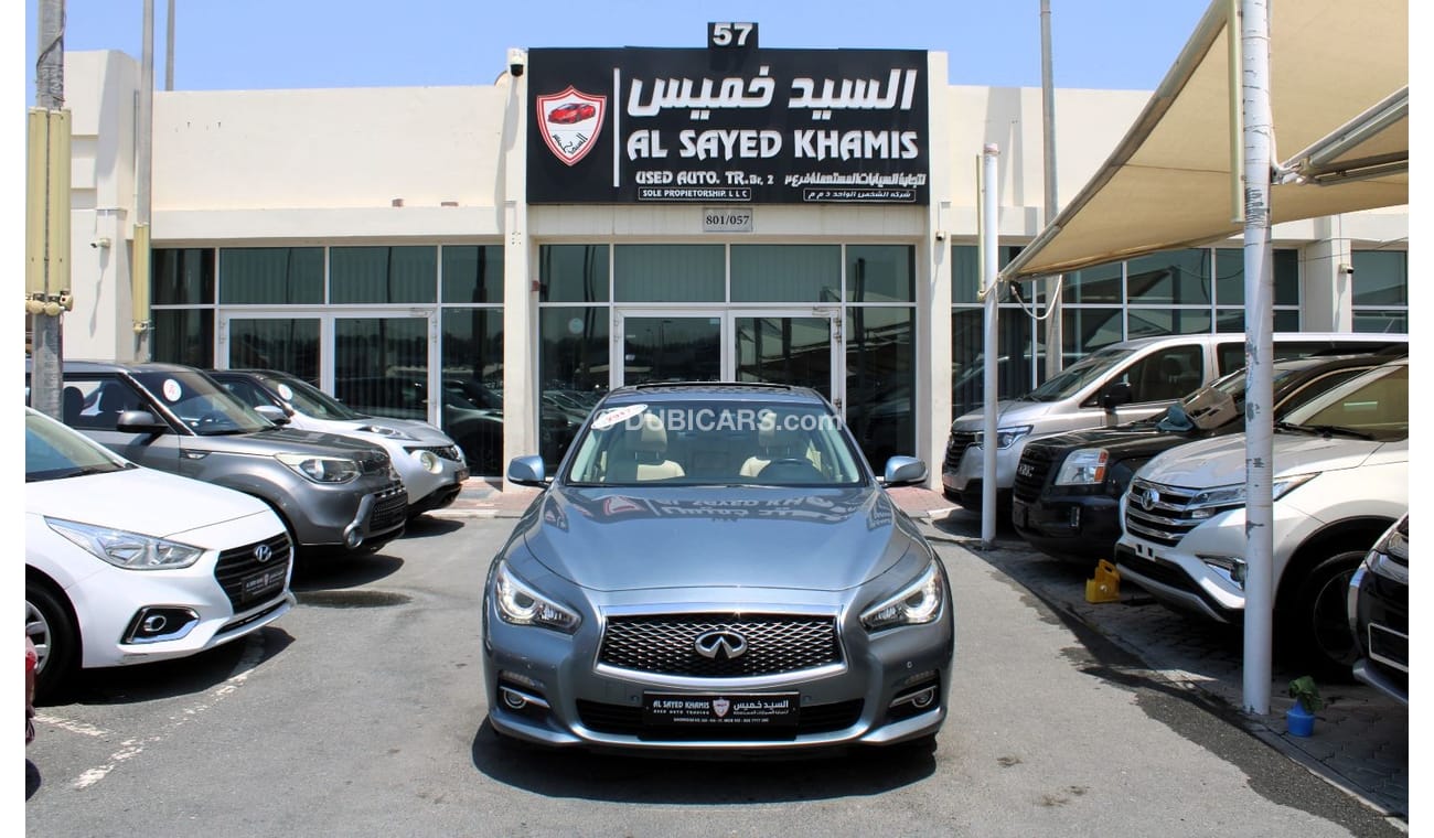 Infiniti Q50 GCC - ACCIDENTS FREE - FULL OPTION - 2.0 TWIN TURBO
