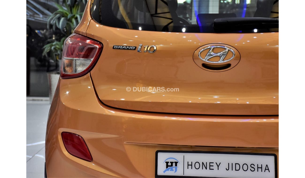 Hyundai Grand i10 EXCELLENT DEAL for our Hyundai Grand i10 1.2L ( 2016 Model ) in Orange Color GCC Specs