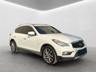 Infiniti QX50 PREMIUM 2018 Infiniti QX50 Premium | 3.7L V6 | GCC Specs | White / Brown